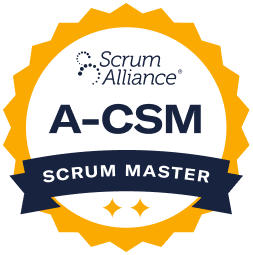 Advanced Certified Scrum Master Scrum Alliance Badge