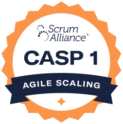 Certified Agile Scaling Practitioner Scrum Alliance Badge